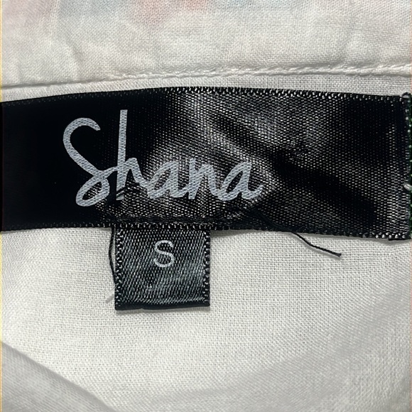 SHANA WHITE  EMBROIDERED DRESS SIZE S. - Picture 3 of 10